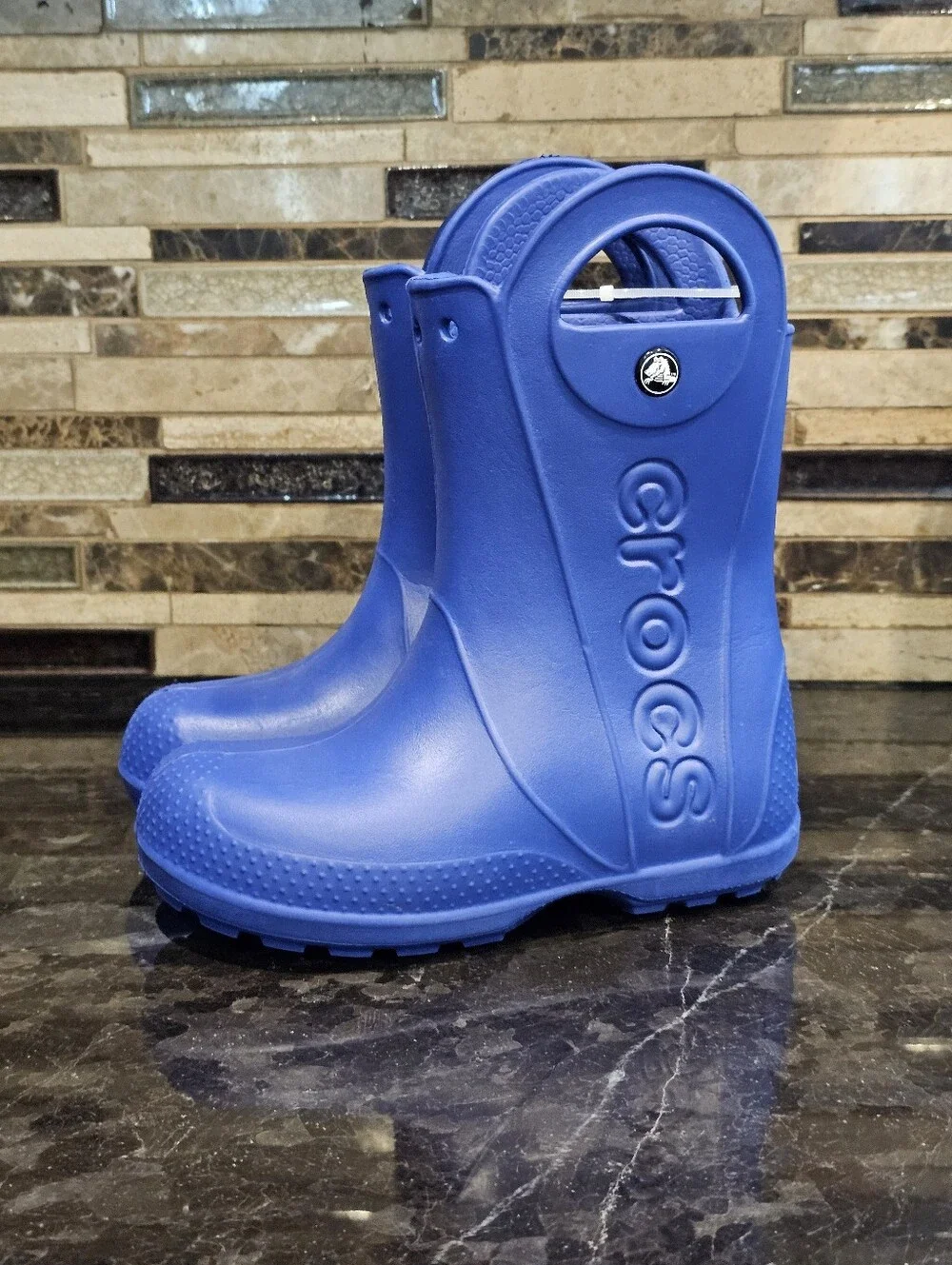 Crocs Unisex-Child Handle It Rain Boots (13)